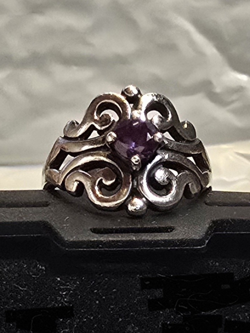 James Avery Spanish Lace Alexandrite Ring in Purple - Picture 2 of 7